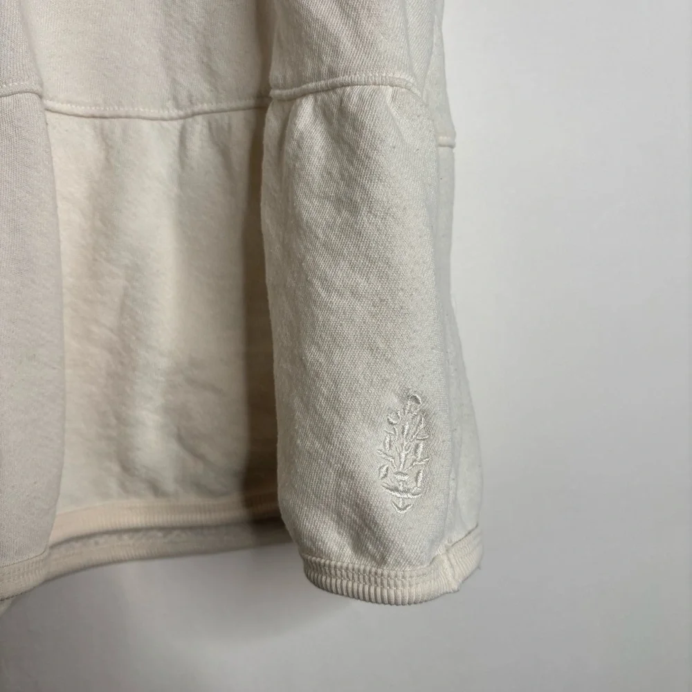 FREE PEOPLE FP Movement Elements Set Ivory Top only size Medium - Picture 4 of 10